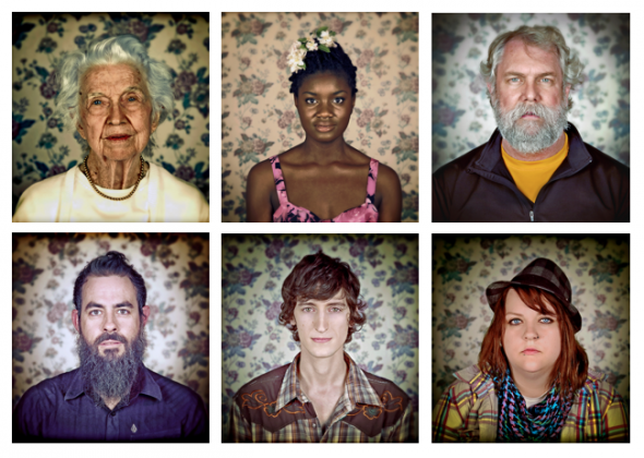 A sample of the faces you'll see at the sneak preview at Stash this Friday on the Second Friday Art Walk. 