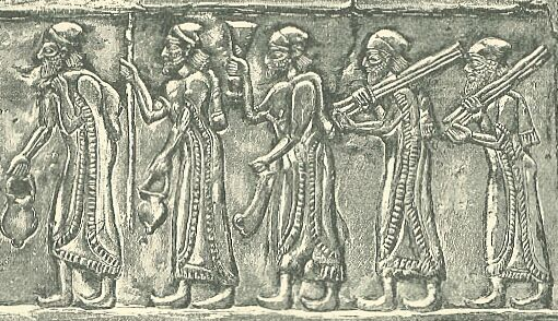 Detail of Israelites from a Roman obelisk